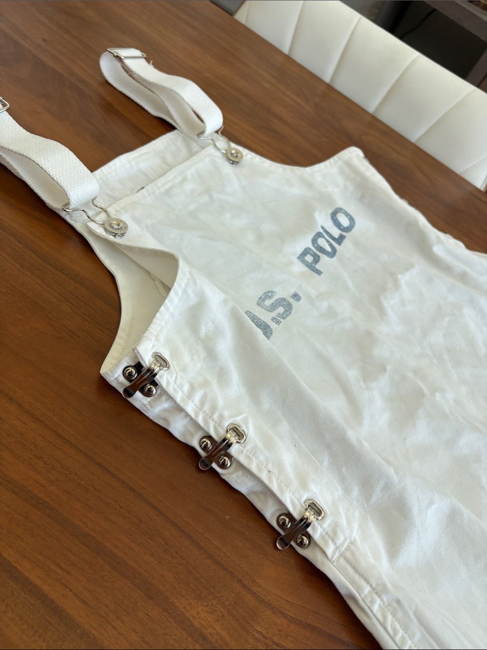 Vintage Ralph Lauren Polo Sport U.S. Polo Overall Dress Size 4 - Picture 3 of 7